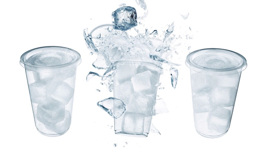 Vasos PVC sellados